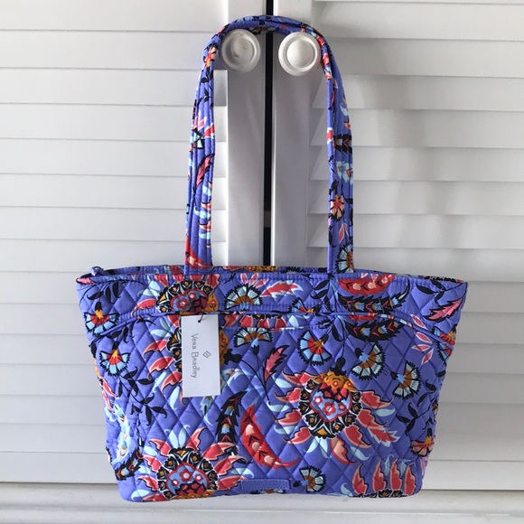 Vera Bradley Bags Vera Bradley Mandy Mural Gardens Purple Purse Nwt